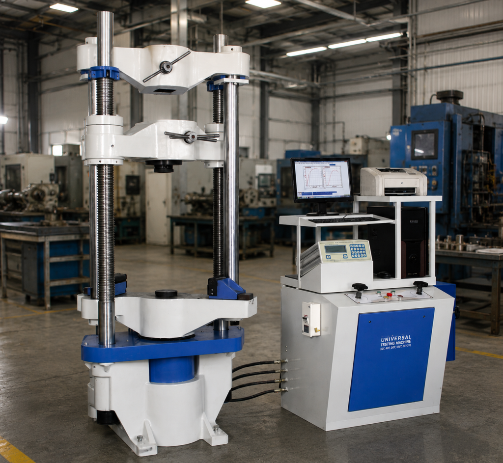 Servo Computerised Universal Testing Machine TUE-C-SERVO with load and strain rate control